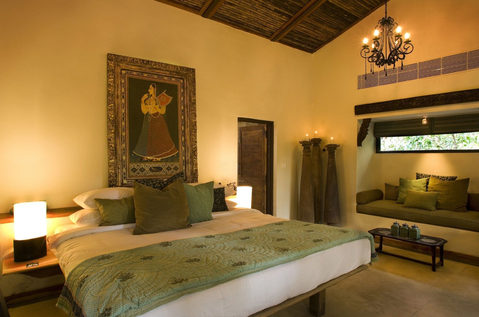 Baghvan Pench National Park - A Taj Safari Lodge Behrai 部屋 写真